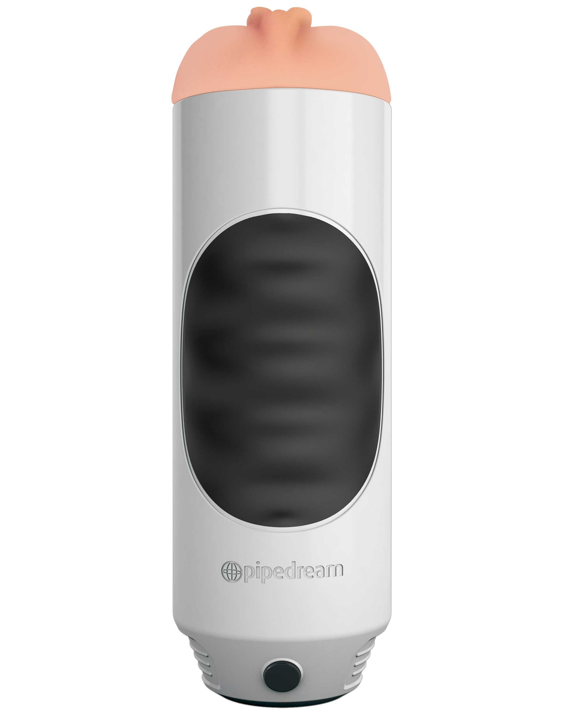 PDX Extreme Mega Grip Vibrating Stroker Pussy Pipedream Products PDX Extreme Mega Grip Vibrating Stroker Pussy Pipedream Products