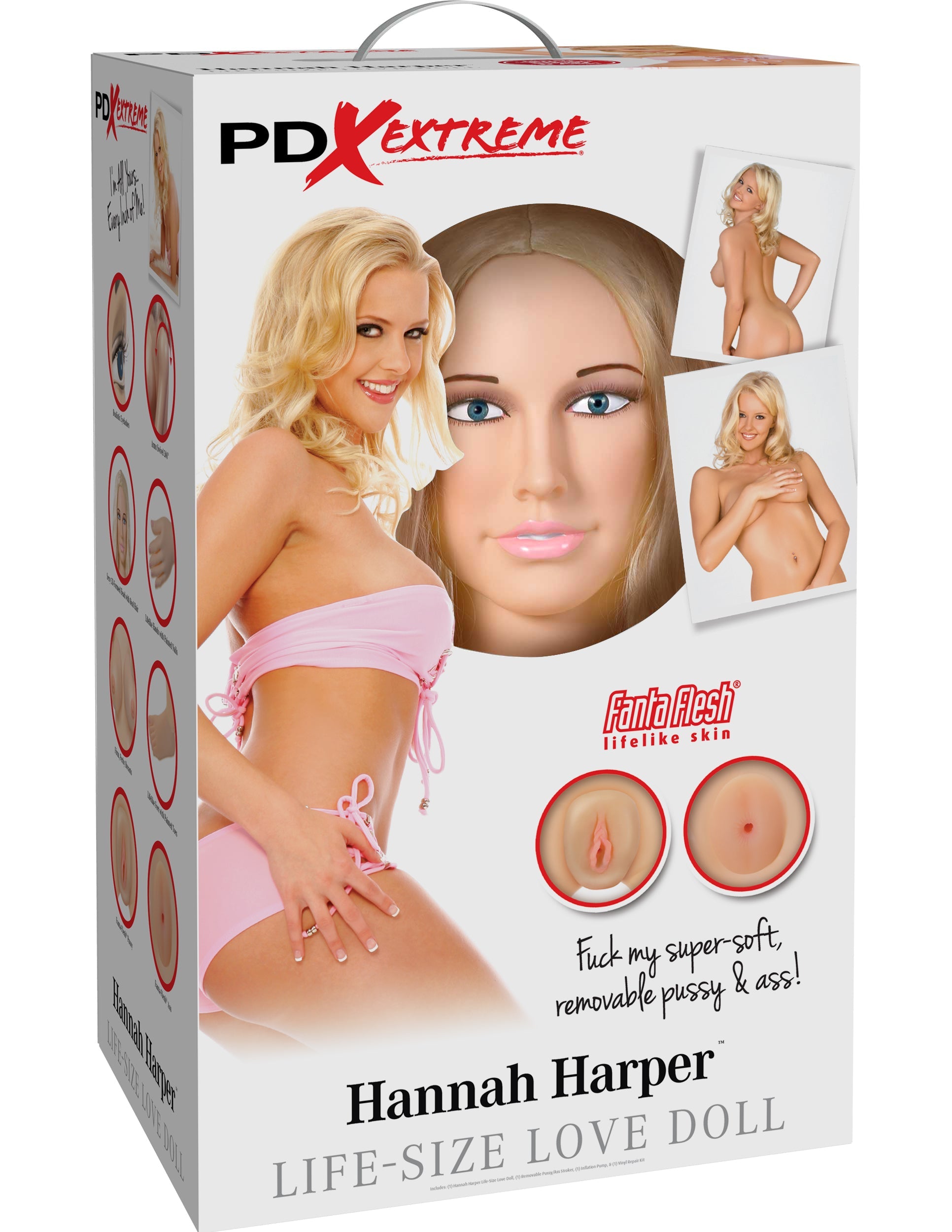 PDX Extreme - Hannah Harper Life-Size Love Doll