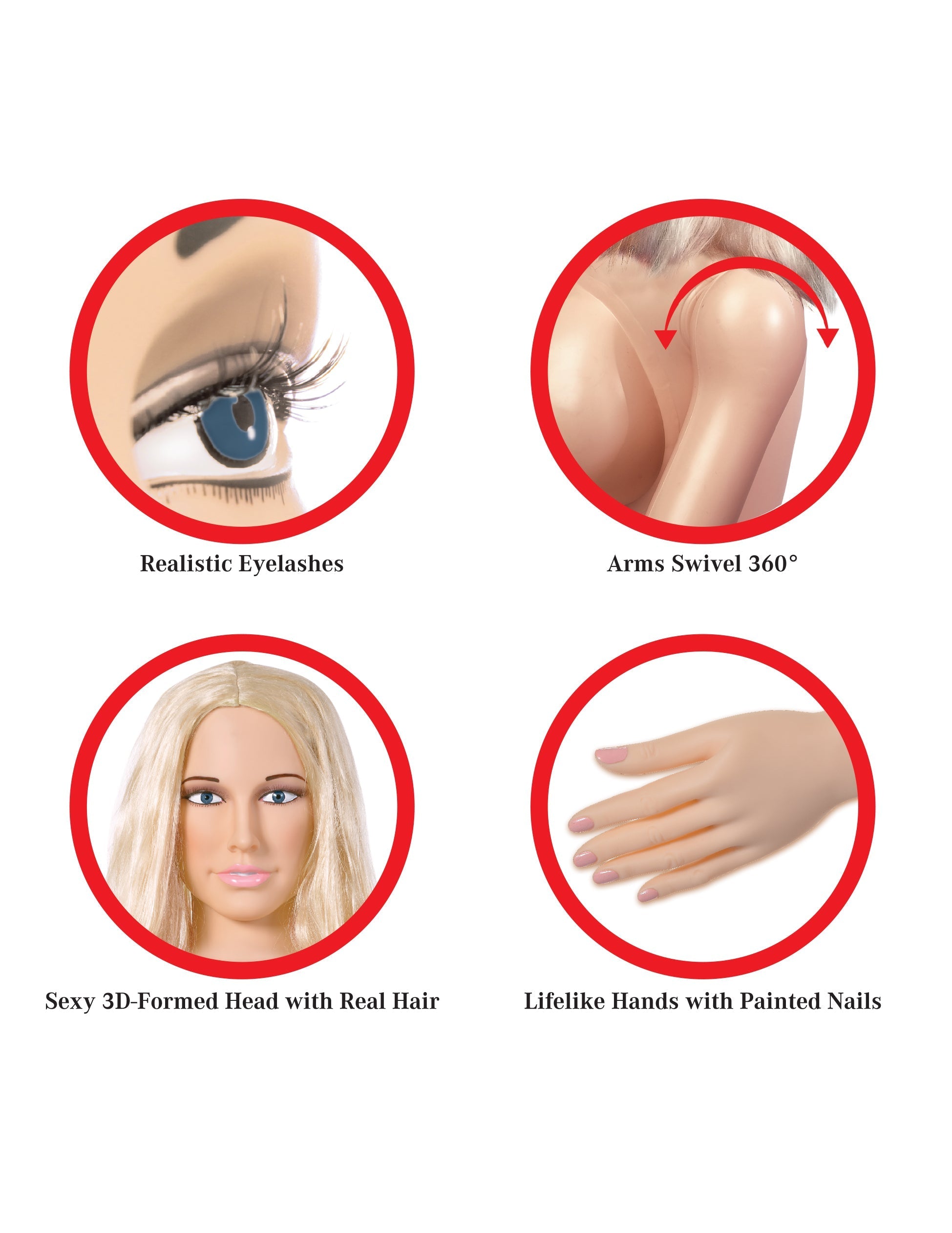 PDX Extreme - Hannah Harper Life-Size Love Doll