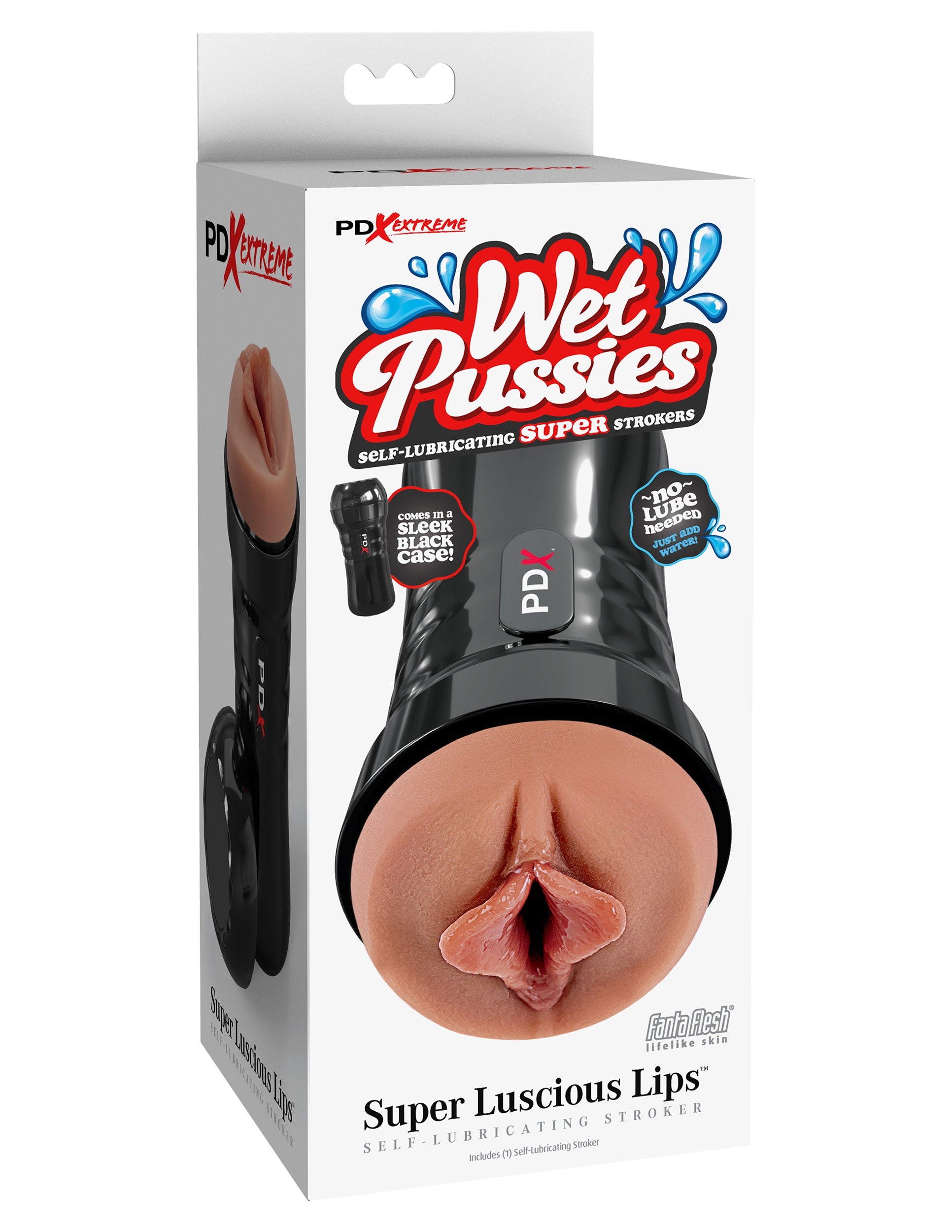PDX Extreme - Wet Pussies - Super Luscious Lips Self-Lubricating Stroker