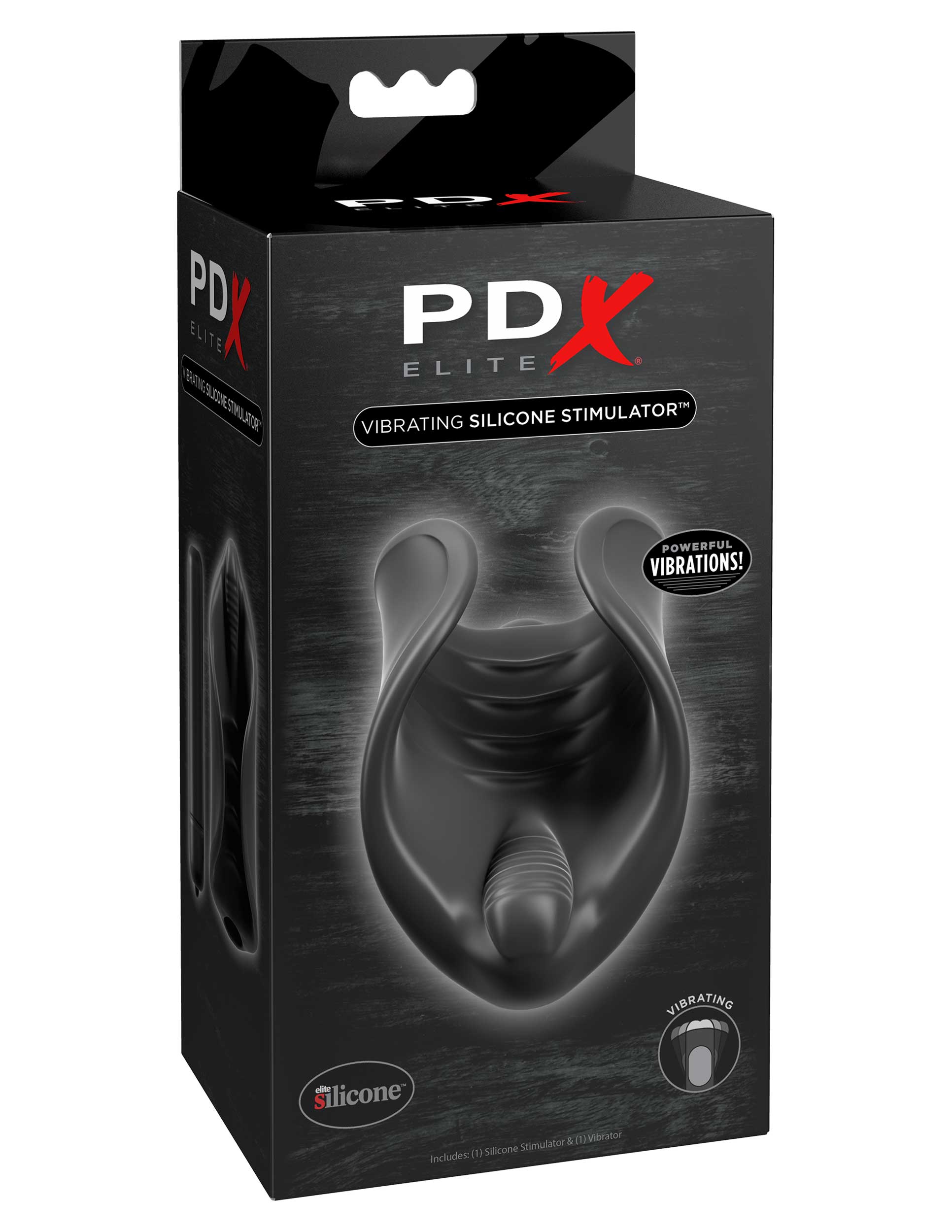 PDX Elite - Vibrating Silicone Stimulator