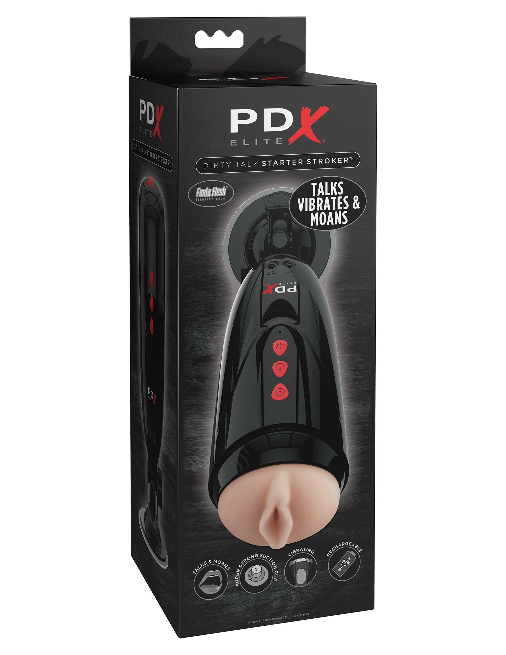 PDX Elite - Dirty Talk Starter Stroker