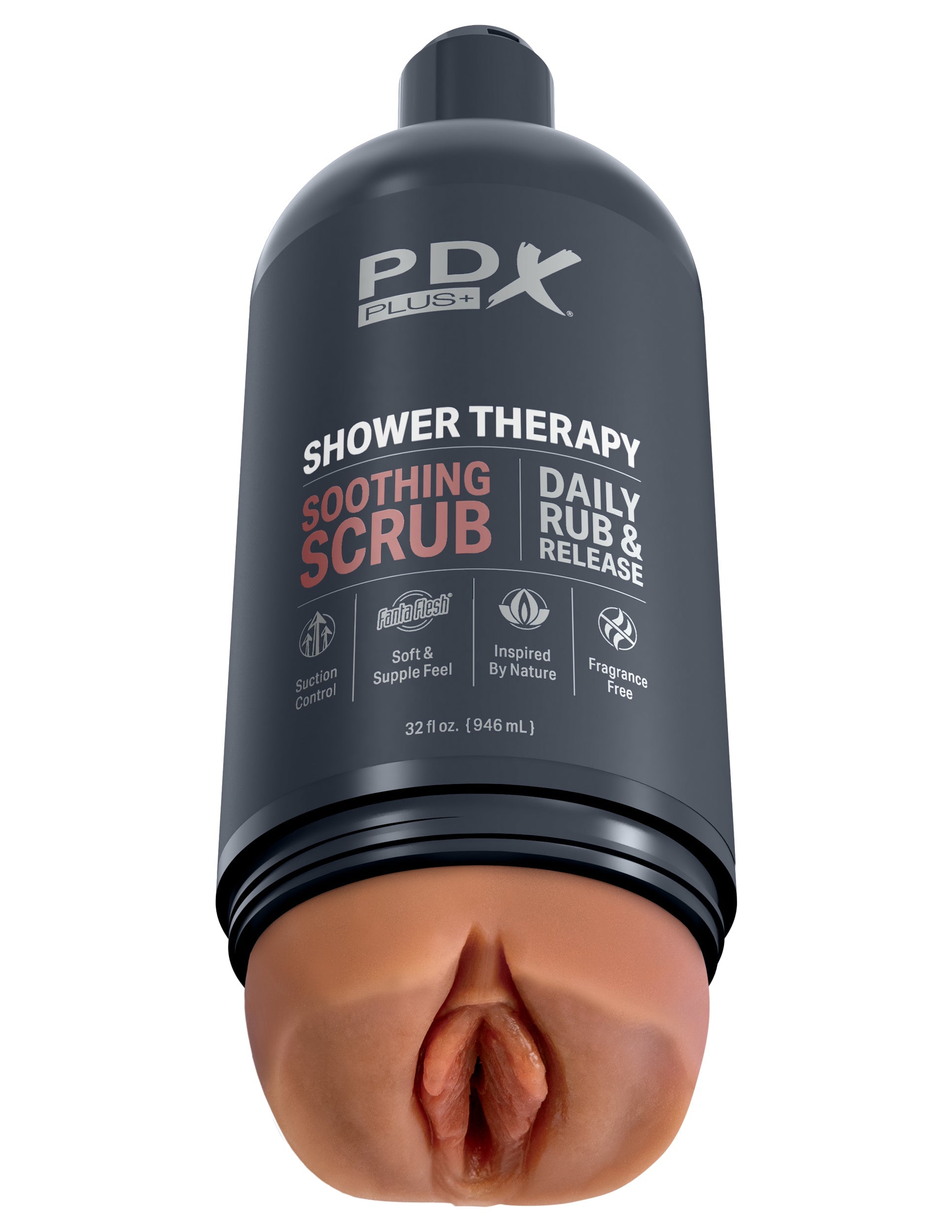 PDX Plus - Shower Therapy - Soothing Scrub - Tan