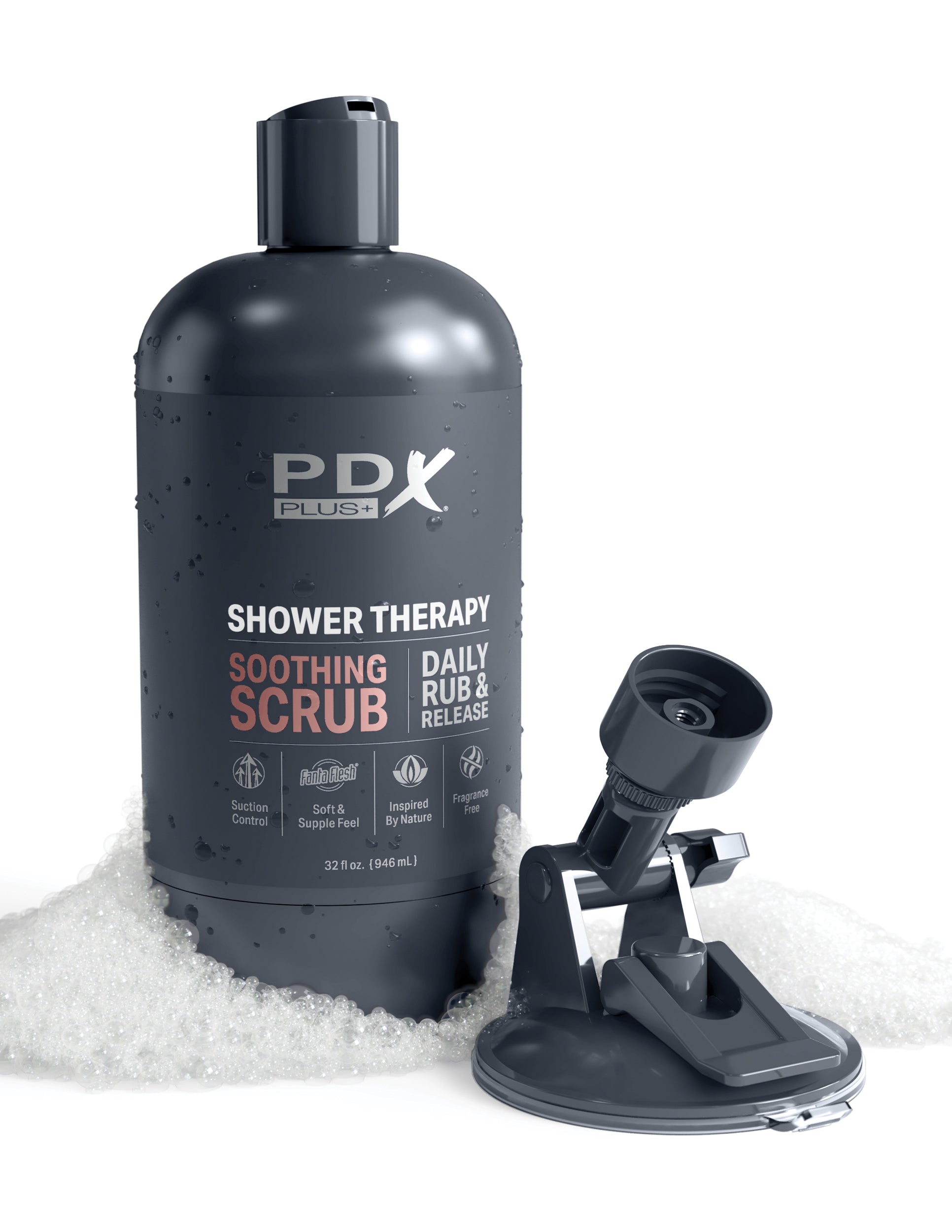 PDX Plus - Shower Therapy - Soothing Scrub - Tan