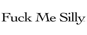 Text 'Fuck Me Silly' in black on a white background