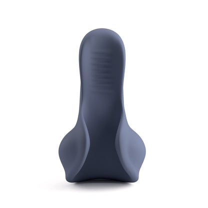The JIMMYJANE® Astra® is a dark gray, ergonomically designed device with smooth curves and a high-tech look, shown upright against a white background.