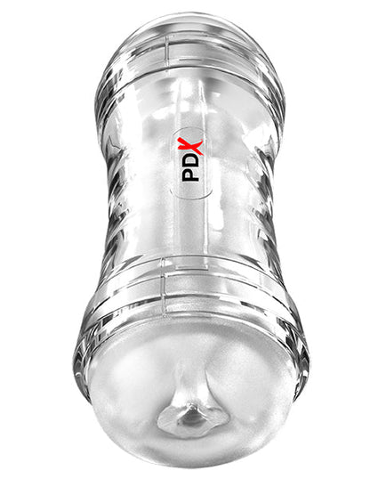 Wet Pussies Super Flip-A-Pussy Over Self-Lubricating Dual-Ended Stroker - Frosted