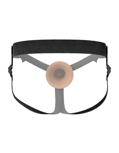 9" Hollow Silicone Strap-On