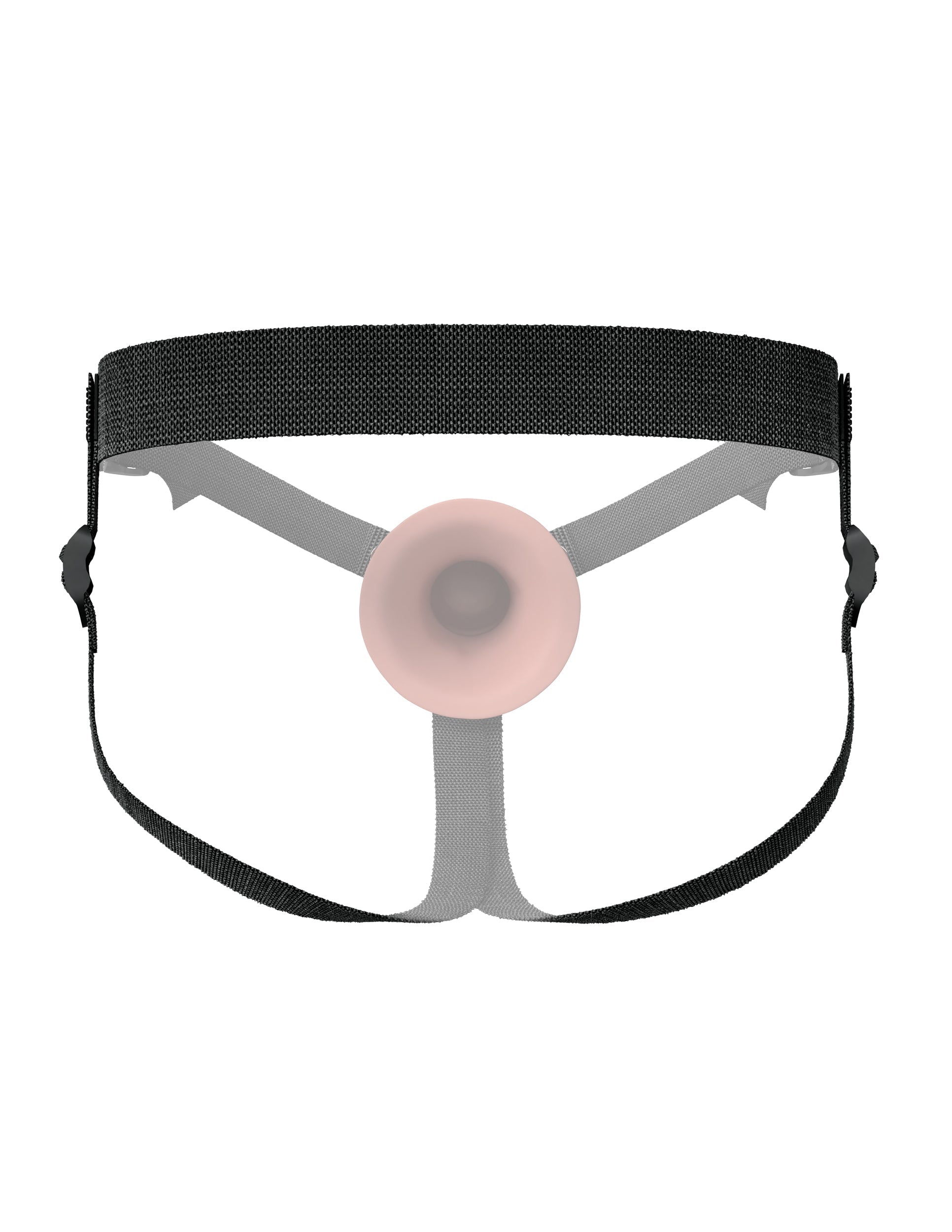 5" Hollow Silicone Strap-On