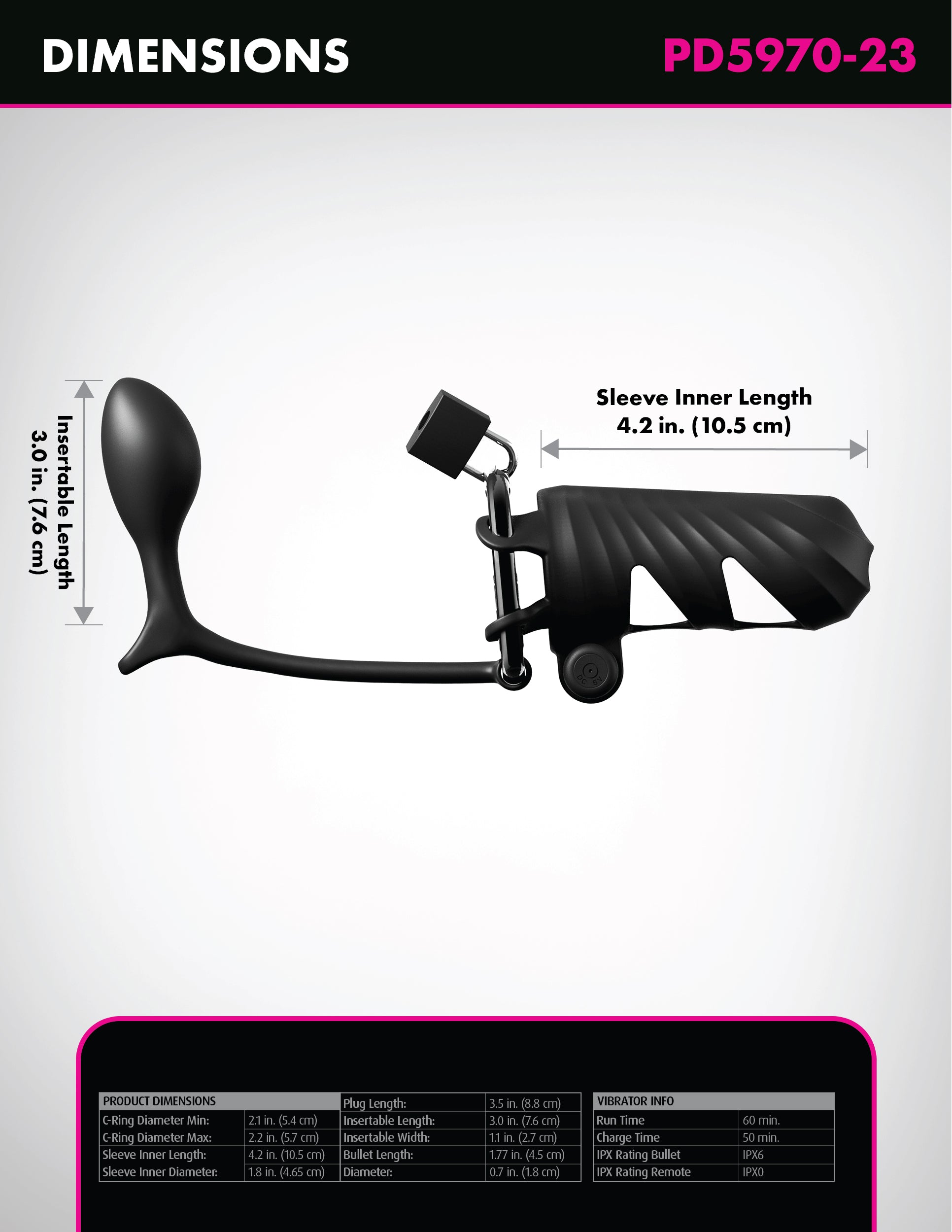 Remote-Controlled Vibrating Cock Blocker with Ass-Gasm Plug