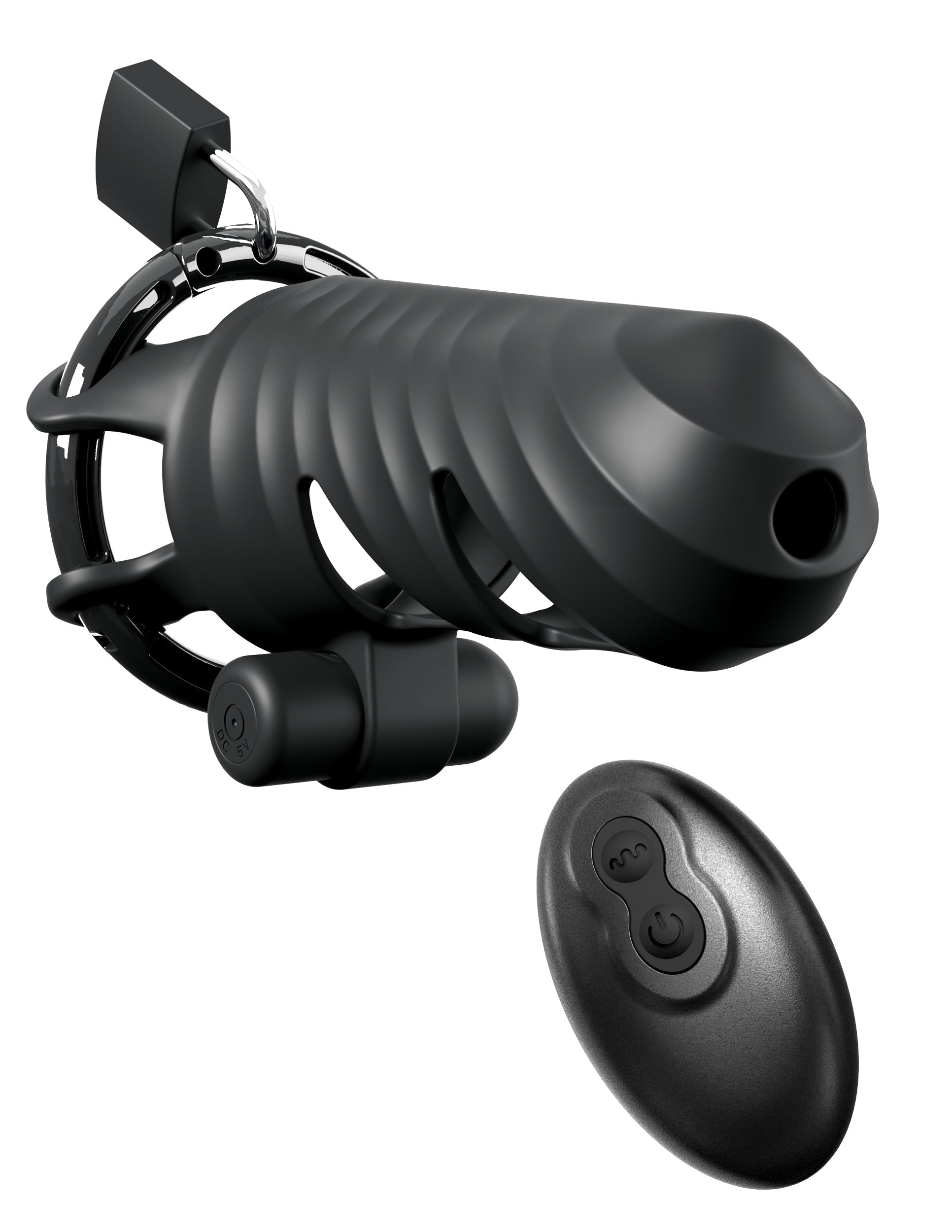 Remote-Controlled Vibrating Cock Blocker