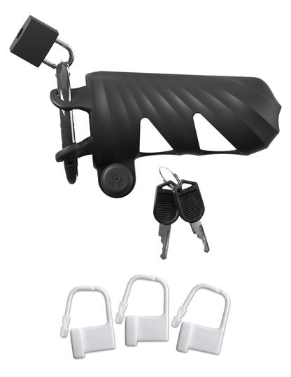 Remote-Controlled Vibrating Cock Blocker