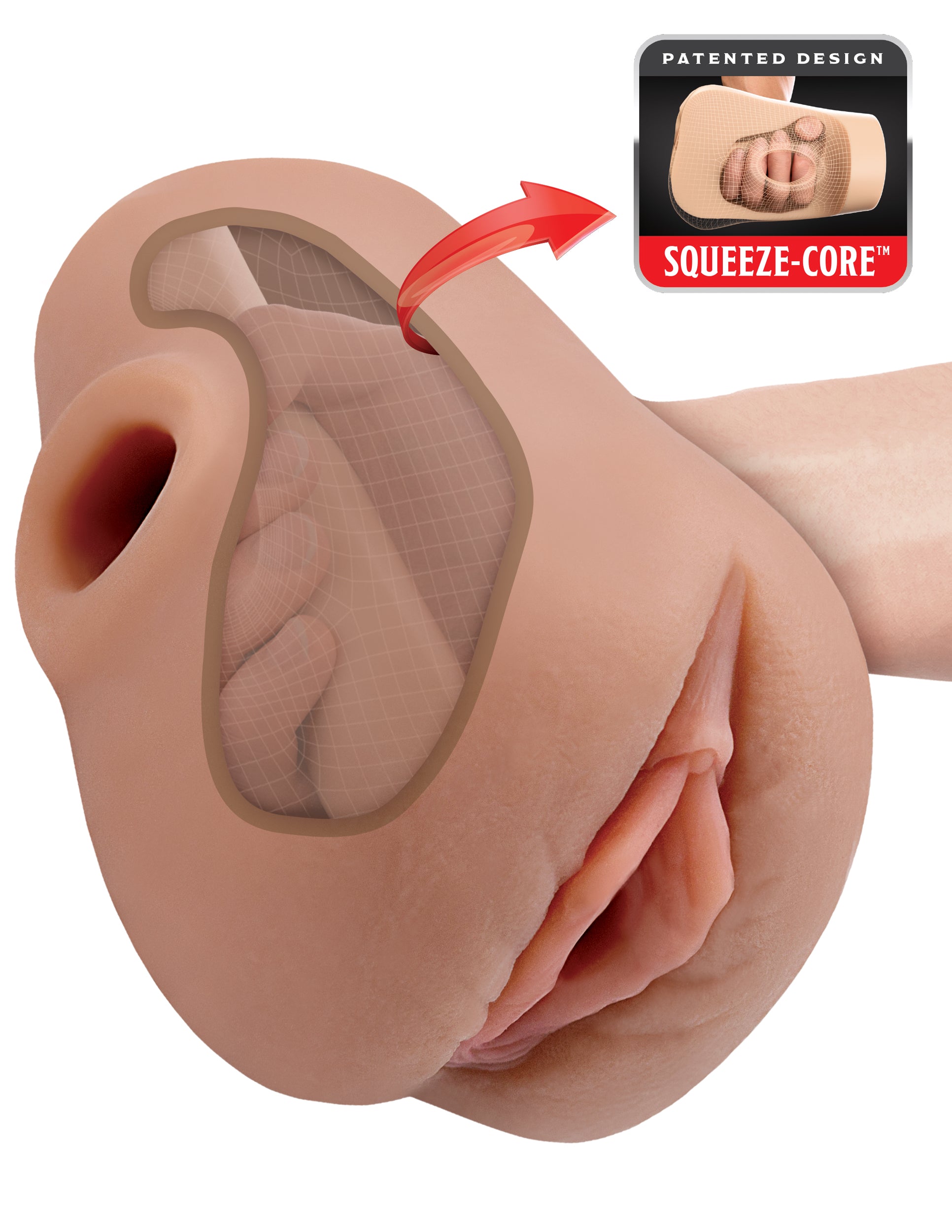 Pussy Pounder Squeeze Stroker