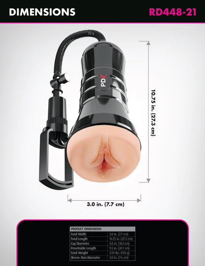 Wet Pussies - Super Sucker XXL Stroker