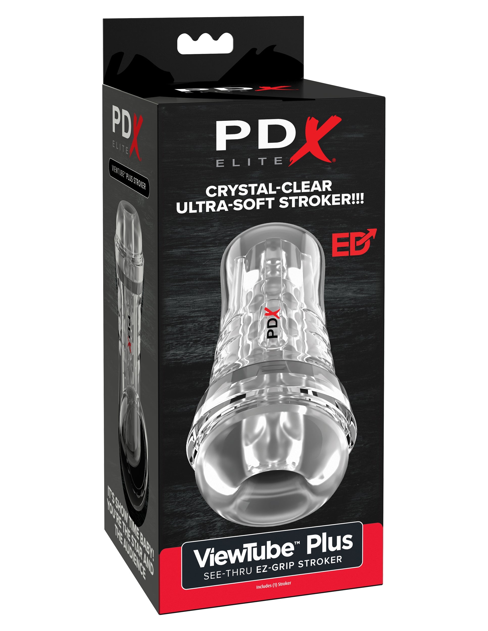 ViewTube Plus See-Thru EZ-Grip Stroker