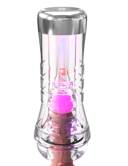 ViewTube XXL See-Thru EZ-Grip LED Stroker