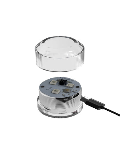 After Dark Series Go-Go Bator LED Mega Masturbator - Frosted