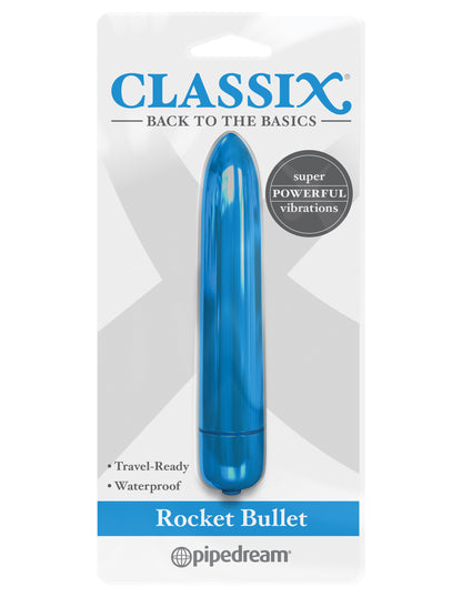 Classix Rocket Bullet - Blue Pipedream Products Classix Rocket Bullet - Blue Pipedream Products