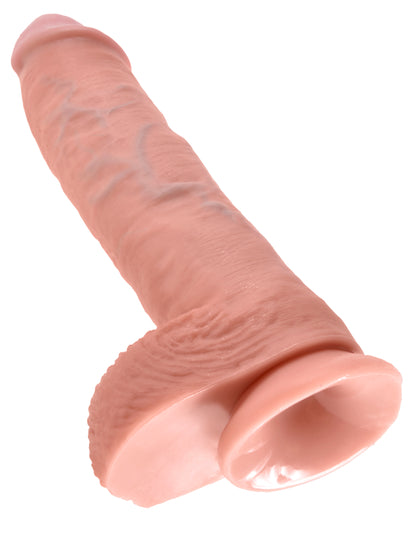 King Cock 10" Cock with Balls