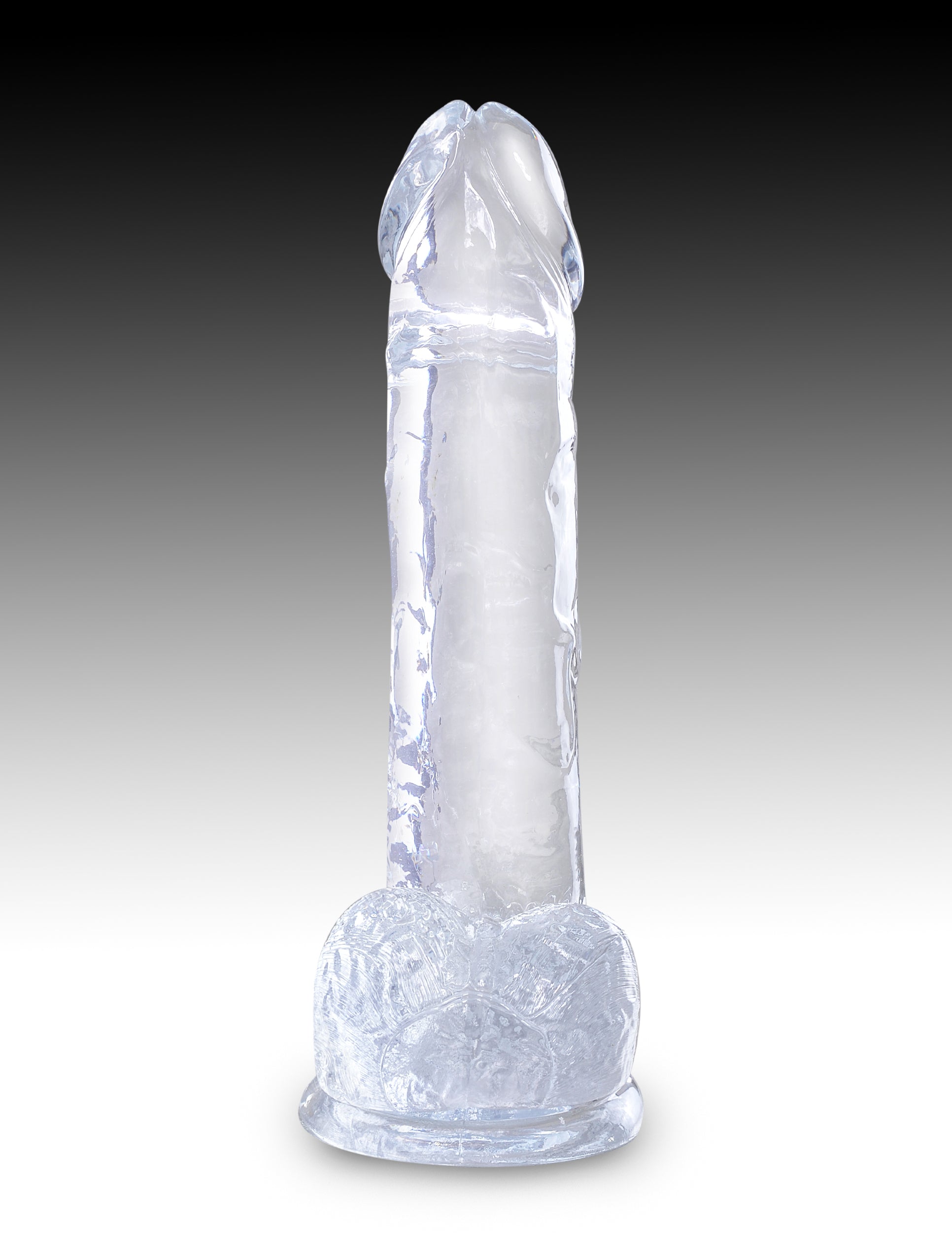 King Cock Clear 7" Cock with Balls