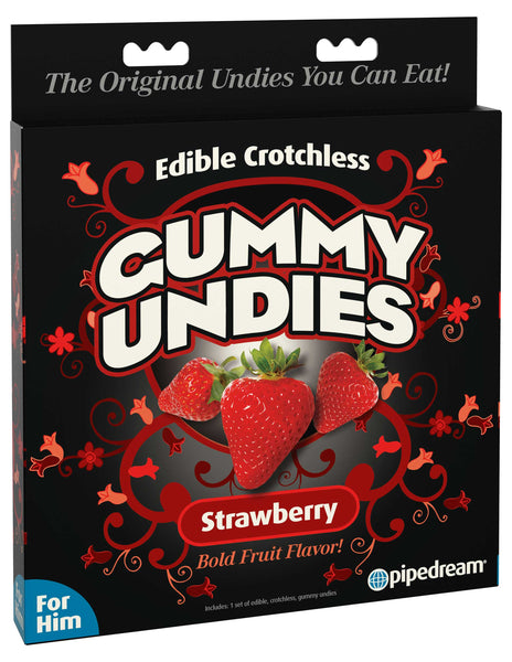 Pipedream Edible Male Gummy Undies - Strawberry – Pipedream Products
