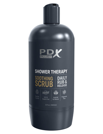PDX Plus - Shower Therapy - Soothing Scrub - Brown